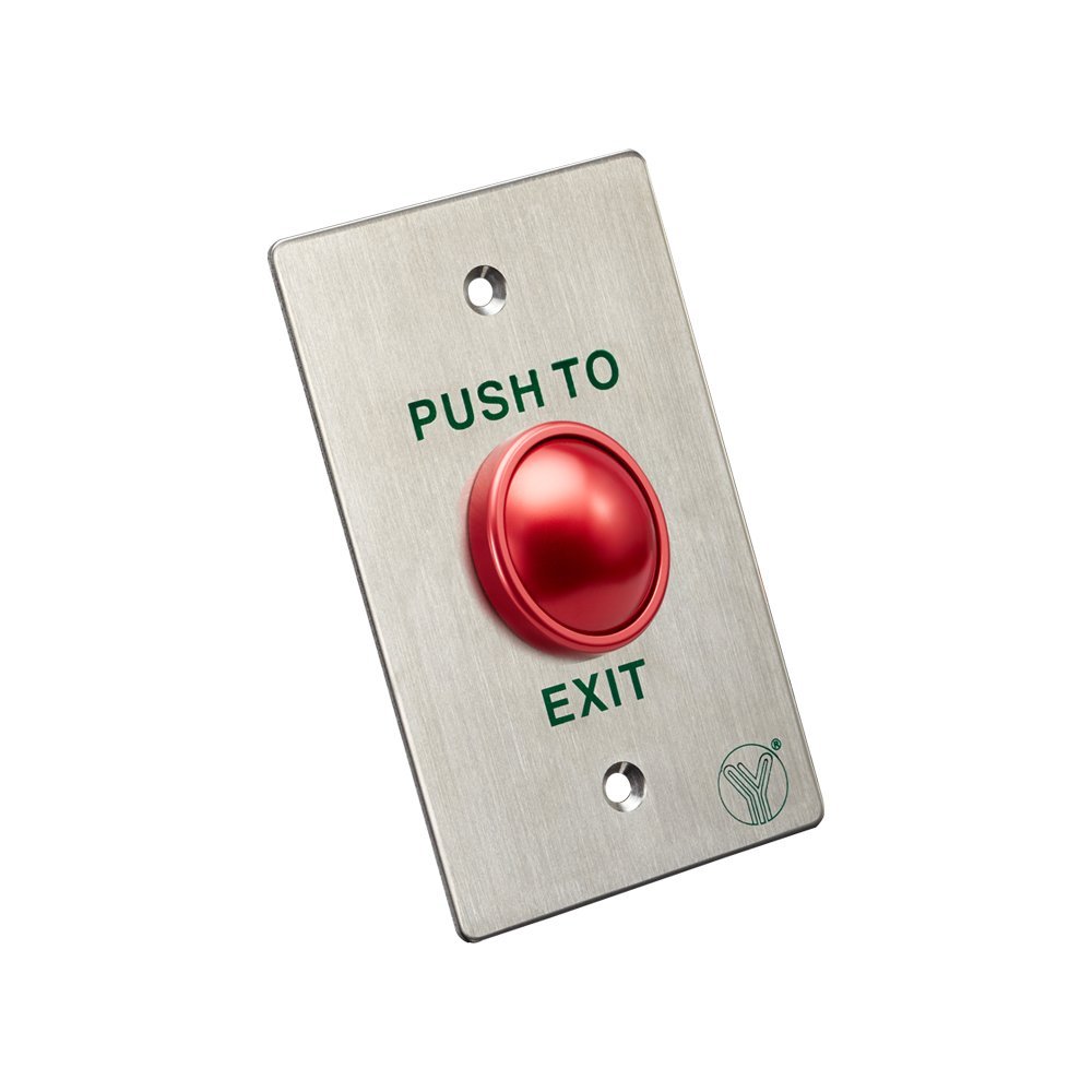 bouton push to exit pbk 817c al(r) inox 304 – grand bouton métallique contrôle d’accès bouton push to exit pbk 817c al(r) inox 304 – grand bouton métallique contrôle d’accès