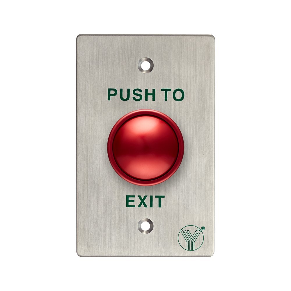 bouton push to exit pbk 817c al(r) inox 304 – grand bouton métallique contrôle d’accès bouton push to exit pbk 817c al(r) inox 304 – grand bouton métallique contrôle d’accès