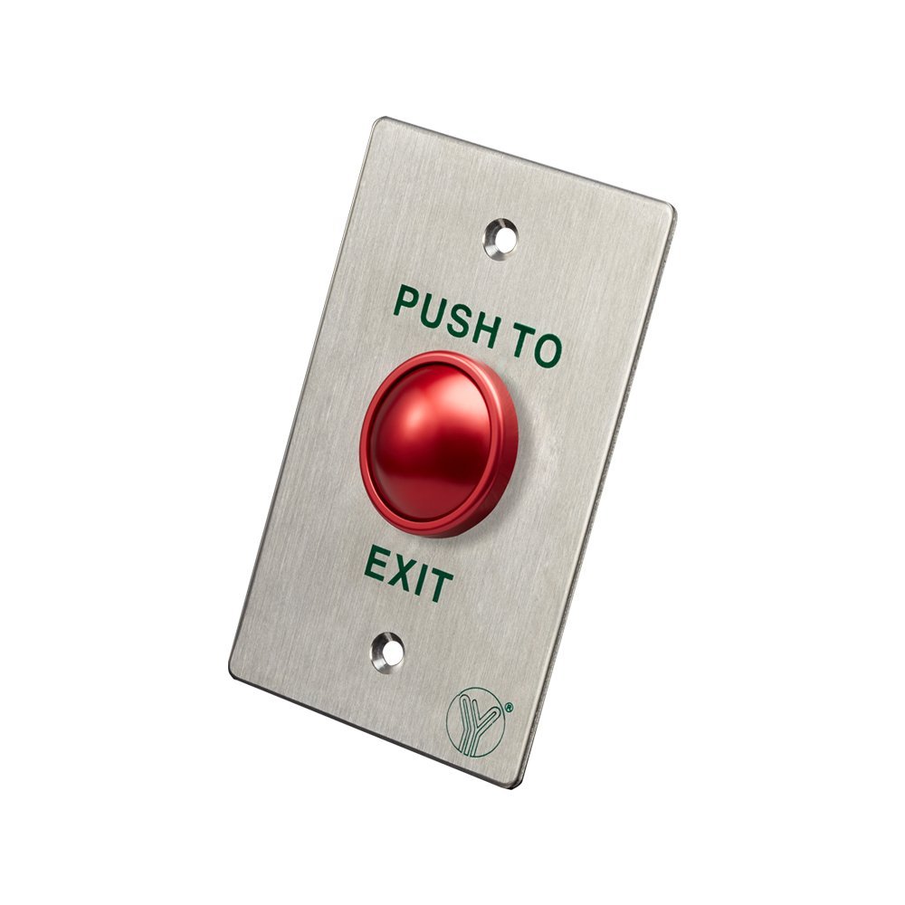 bouton push to exit pbk 817c al(r) inox 304 – grand bouton métallique contrôle d’accès bouton push to exit pbk 817c al(r) inox 304 – grand bouton métallique contrôle d’accès