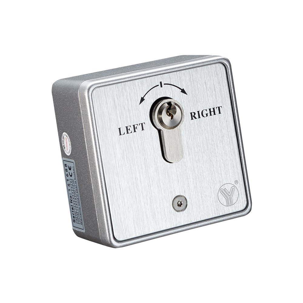 yks 851en bouton d’urgence avec clé type européen 86x86 contrôle d’accès sécurité yks 851en bouton d’urgence avec clé type européen 86x86 contrôle d’accès sécurité
