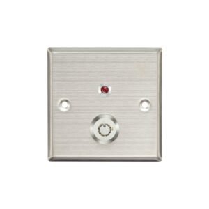 Home yks 850ls bouton à clé inox avec led 86x86 contrôle d’accès sécurité led intégrée